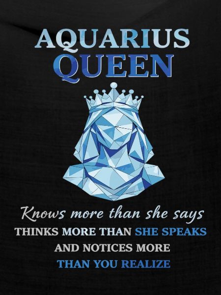 Aquarius Queen Sternzeichen Wassermann