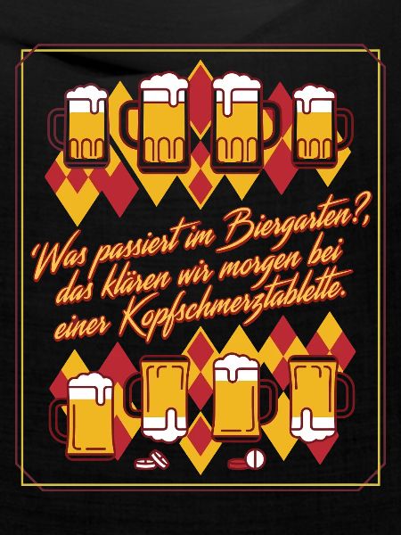 Biergarten Kater Humor