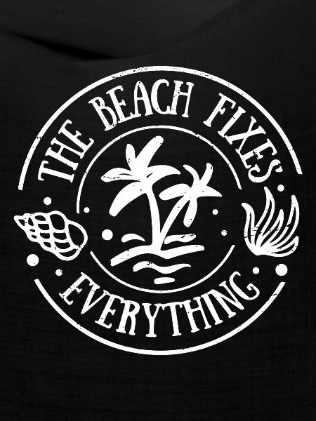 the beach fixes everything