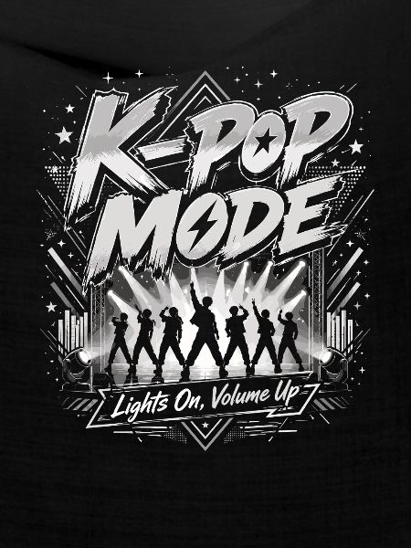K-Pop Mode Konzert Motiv