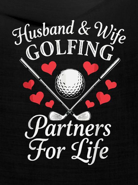 Ehepaar Golfpartner Für Immer