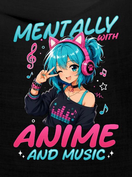 Anime and Music Chibi