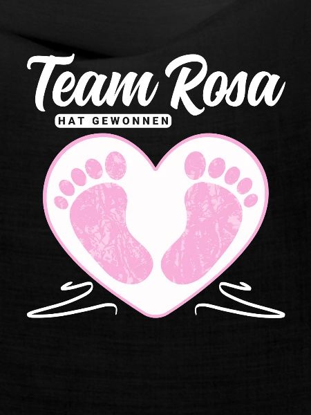 Team Rosa hat gewonnen - Geschlecht Mitteilen