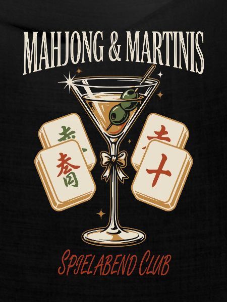 Mahjong Martini Spielabend