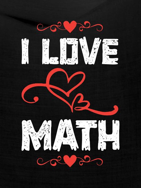I Love Math Herzdesign
