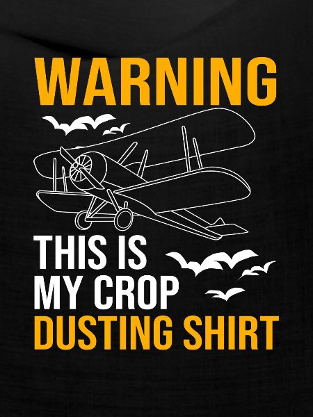 Crop Duster Flugzeug Pilot