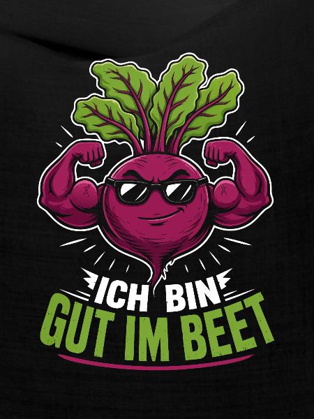 Ich bin gut im Beet Gärtner