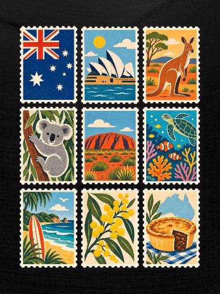 Australien Briefmarken