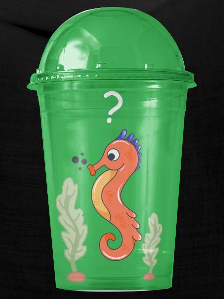 Seepferd im Becher