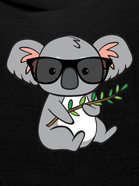 Koala mit Brille
