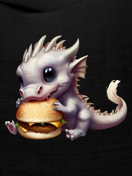 Cheeseburger Drache