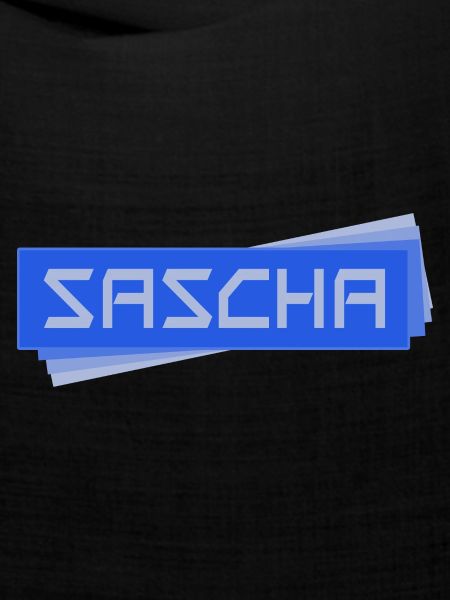 Namensschild SASCHA Sascha