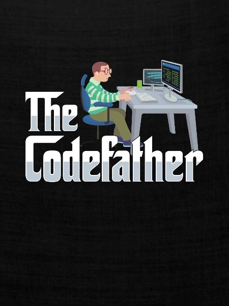 Lustiger IT-Abteilung-Softwareentwickler-Computer