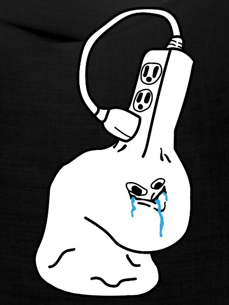 Internet Meme - Brainlet Steckdose