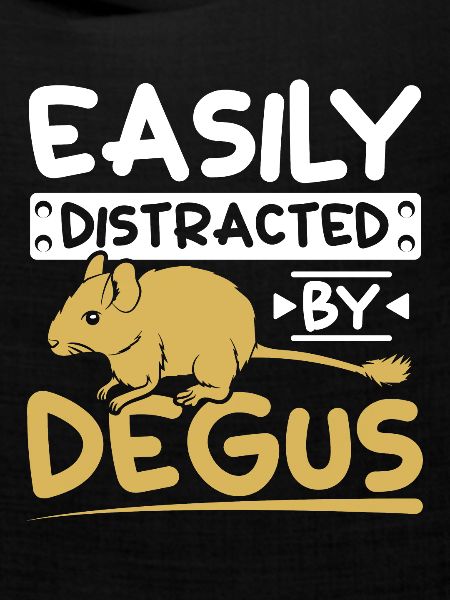 Easily distracted by degus