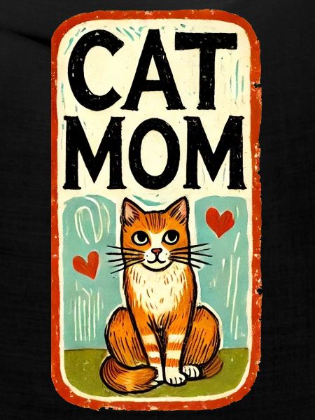 Ingwer Katze Mama