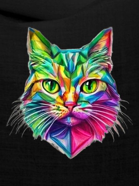 AUFFÄLLIGE STILISIERTE KATZE