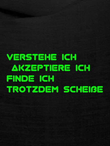 Verstehe ich