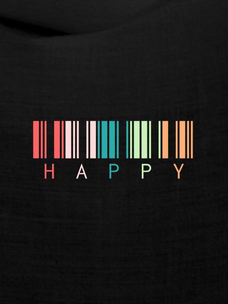Strichcode "Happy"