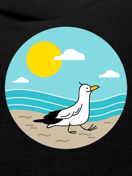 Möwe am Meer