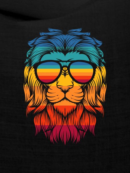 Löwe mit Brille