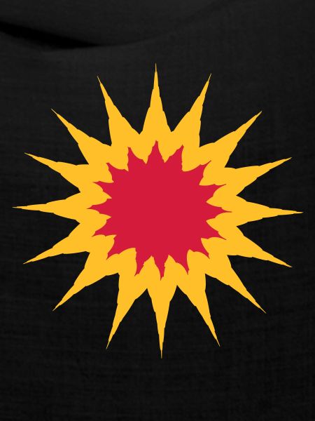 Feuer Explosion Stern