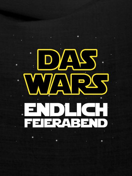 Das wars, endlich Feierabend