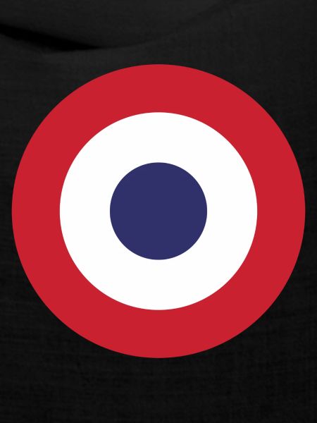 Frankreich Flag Round Target