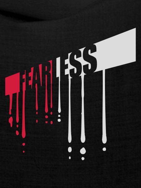 fearless Text Zitat Design
