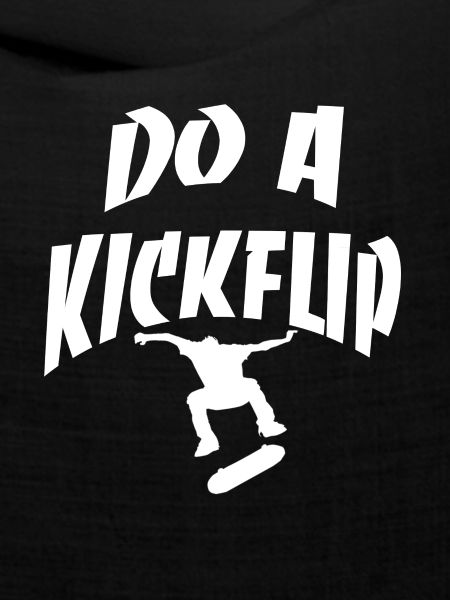 Machen Sie einen Kickflip