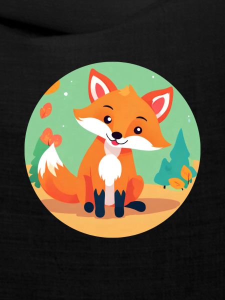 Fuchs im Herbstwald