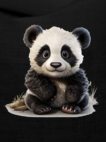 Putziger kleiner Pandabär
