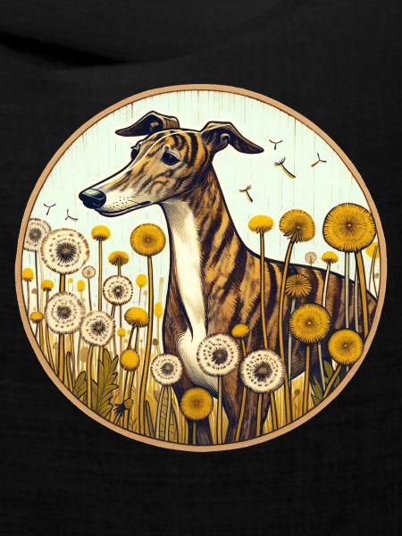 Gestromter Windhund