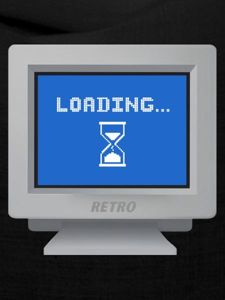 CRT design - Loading Wallpaper