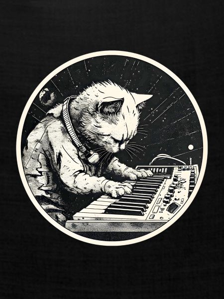 Space Synth Katze