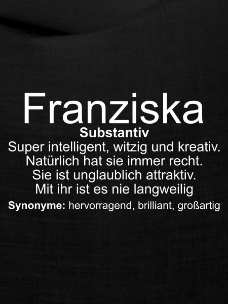 Name Definition Franziska