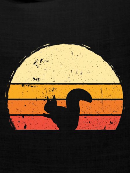 Retro Eichhörnchen