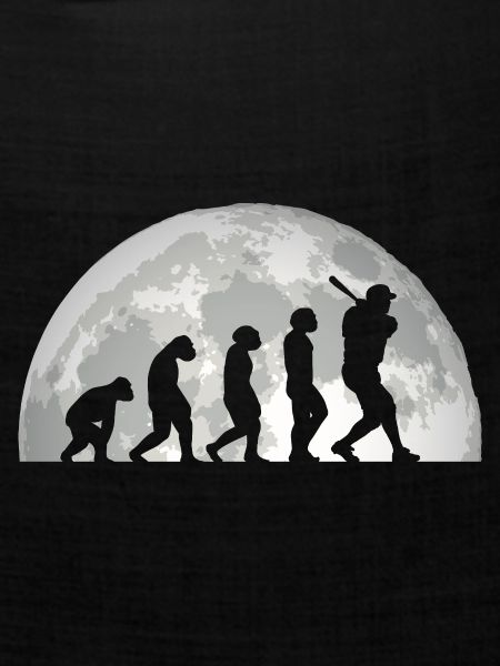 Baseballspieler Evolution Baseball