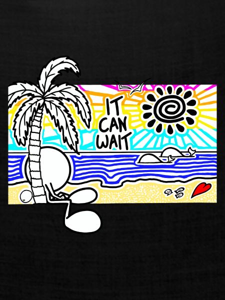 It Can Wait Sunset Doodle