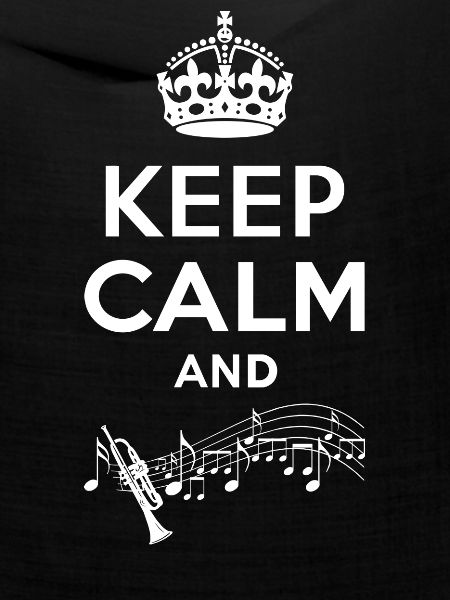 Keep Calm - Trompete