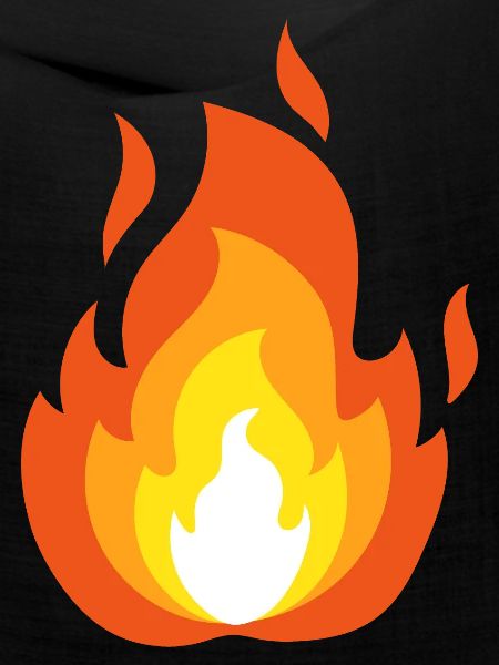 Feurige Flamme