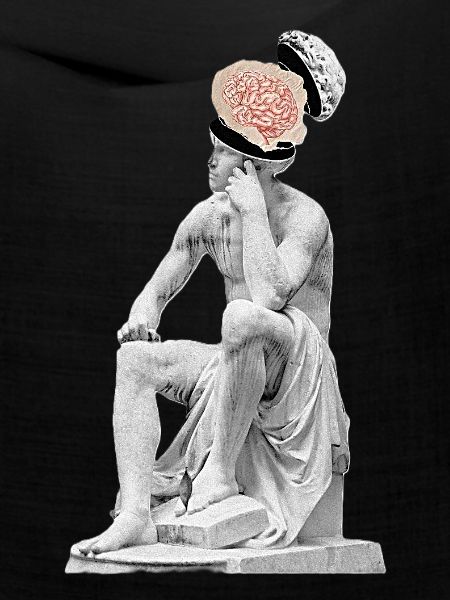 Gedanken Skulptur 