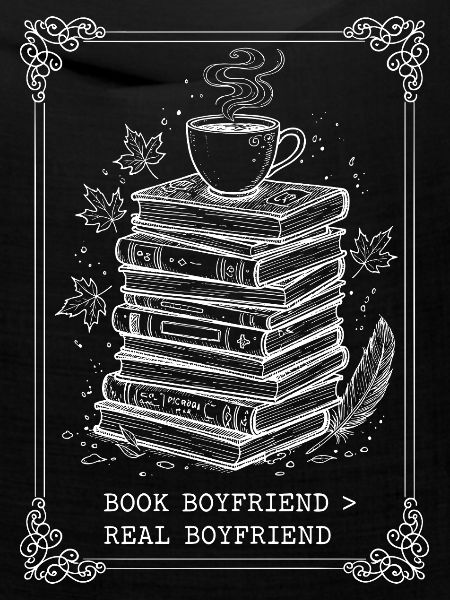 Book Boyfriend Bücherstapel
