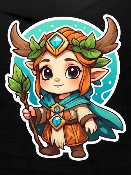 Druide Niedlich Illustration