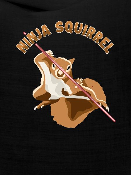 Ninja Squirrel Squirrel Fuchshörnchen Eichhörnchen