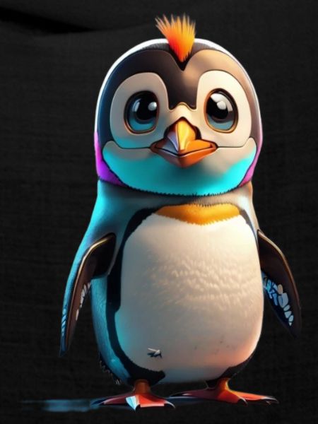 Roboter Pinguin