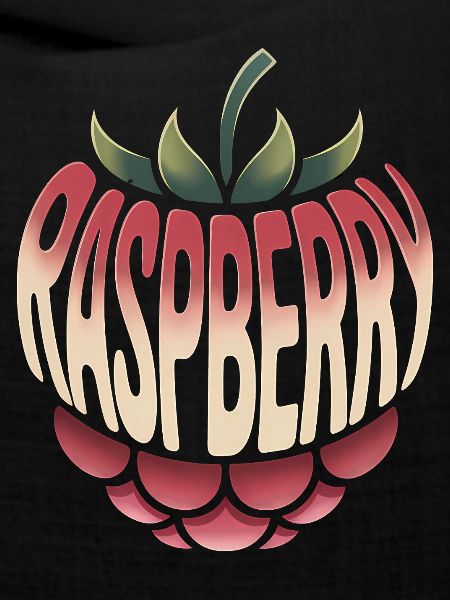 Raspberry - Cool Fruit Logo