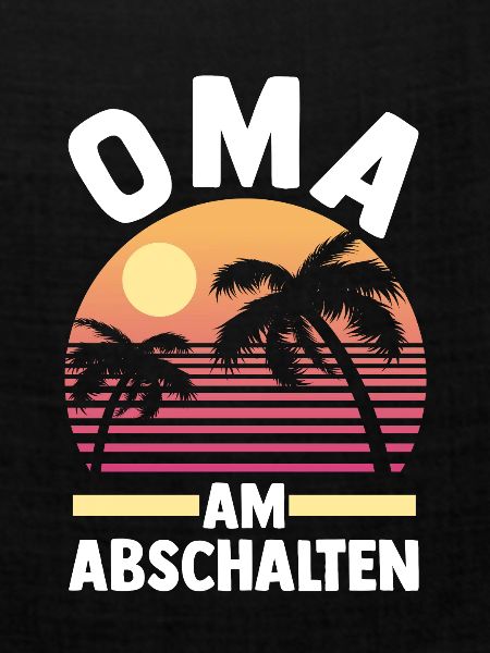 Urlaub Urlauberin Großmutter Oma