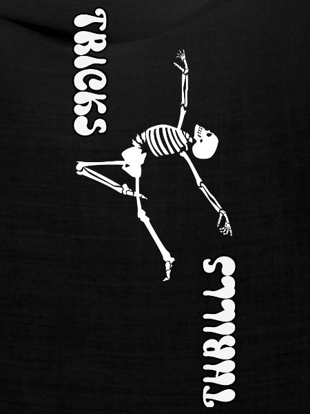 TRICKS ODER NERVENKITZEL, HALLOWEEN-SKELETTTANZ