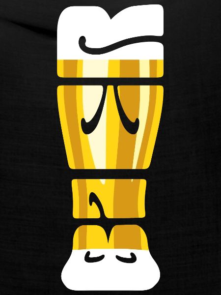 Durst - Bier Glas - Weizenbier - Spruch